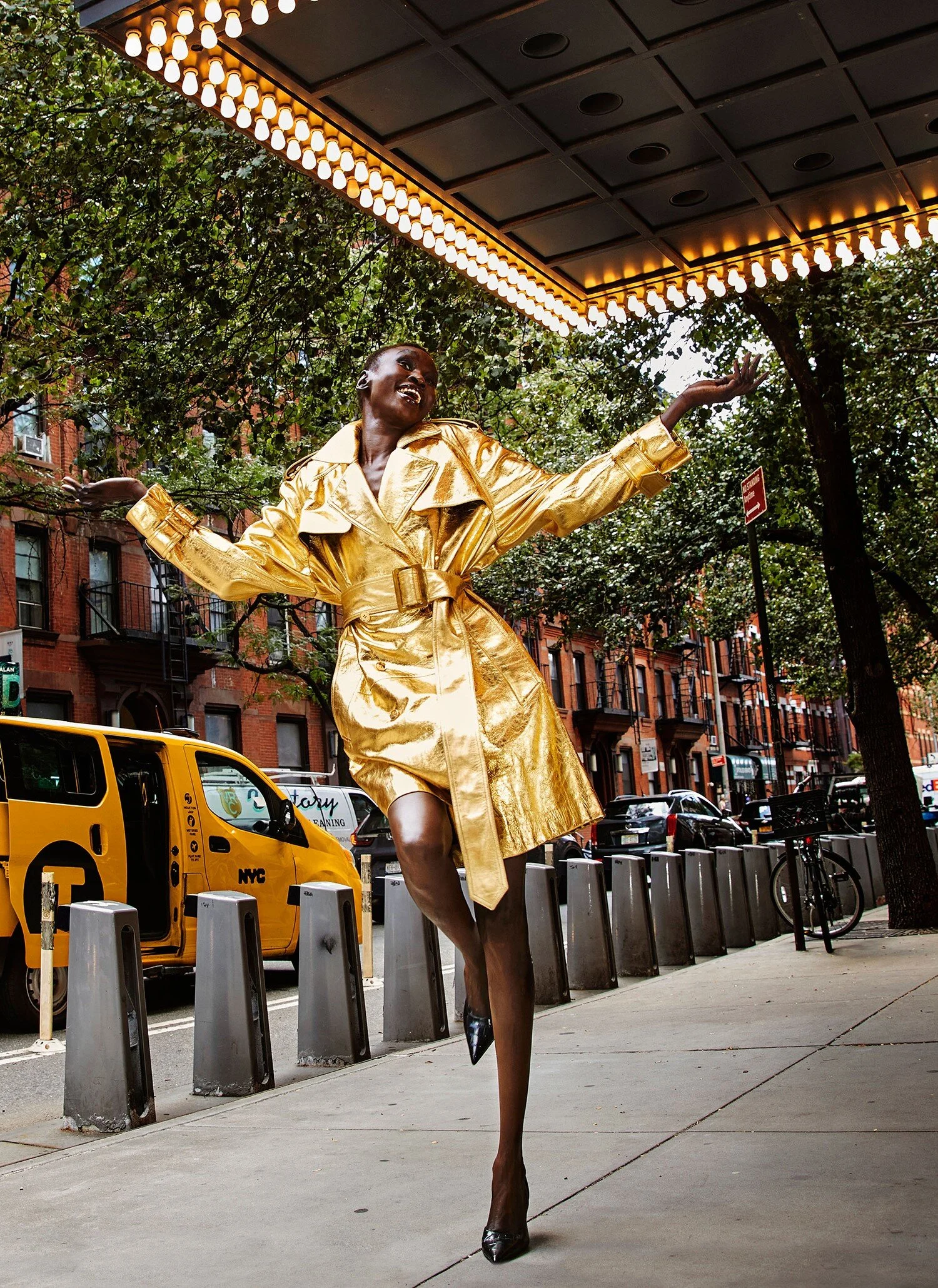 Michael Kors Takes Center Stage with Alek Wek for InStyle US